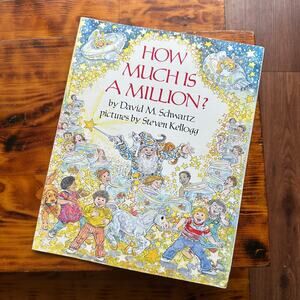 Vintage 1985 How Much Is A Million? Paperback Book